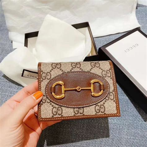 gucci horsebit 1955 chain card case|Gucci 1955 Horsebit Card Case Wallet .